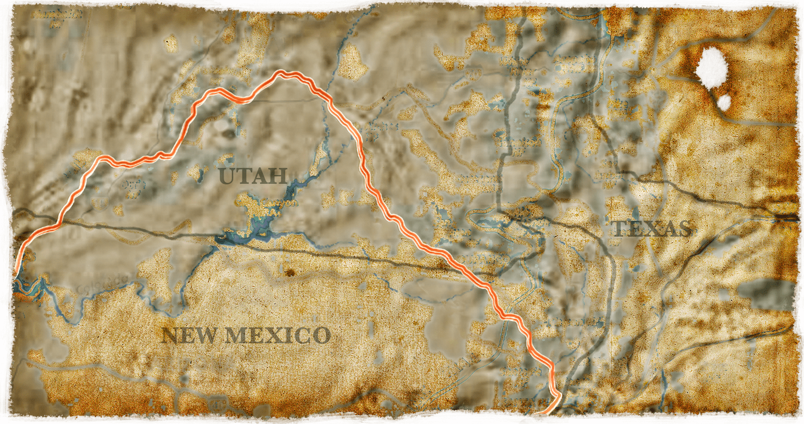 Old map, Film Score In Reverse Series entertains audiences with Spanish Trail, enhancing a live musical performance with videos and images of the west.