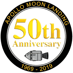 50th Anniversary of the Moon Landing with Film Score in Reverse